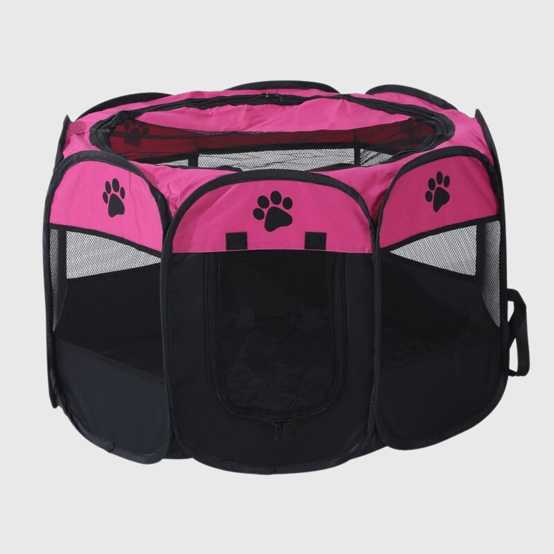 https://cdn.shopify.com/s/files/1/0763/9767/4819/files/Parc_enclos_pliable_en_tissu_pour_chien_rose_et_noir.png?v=1755856377