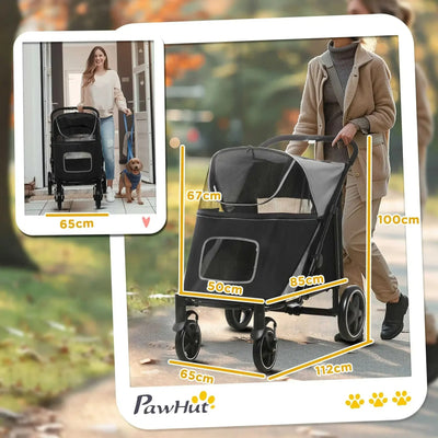 Poussette pour chien 30kg