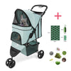 Poussette pour chien 3 roues