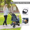Poussette pour chien 3 roues
