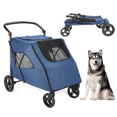Poussette pour chien 50kg