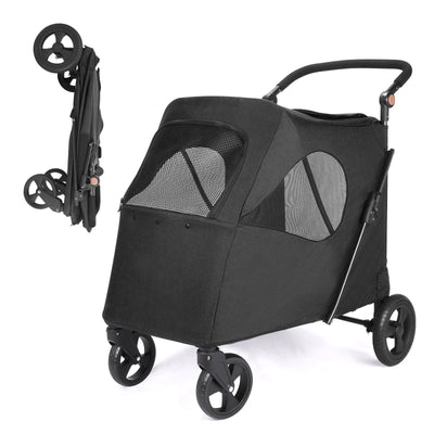 Poussette pour chien grande taille
