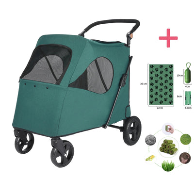 Poussette pour chien grande taille