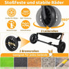 Poussette pour chien grosse roue