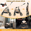 Poussette pour chien grosse roue