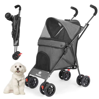 Poussette pour chien yorkshire