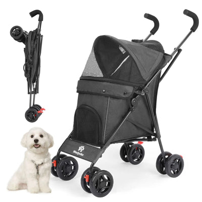 Poussette pour chien yorkshire