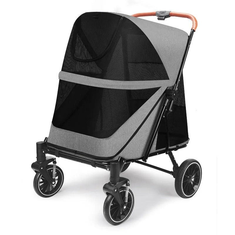 Poussette pour gros chien