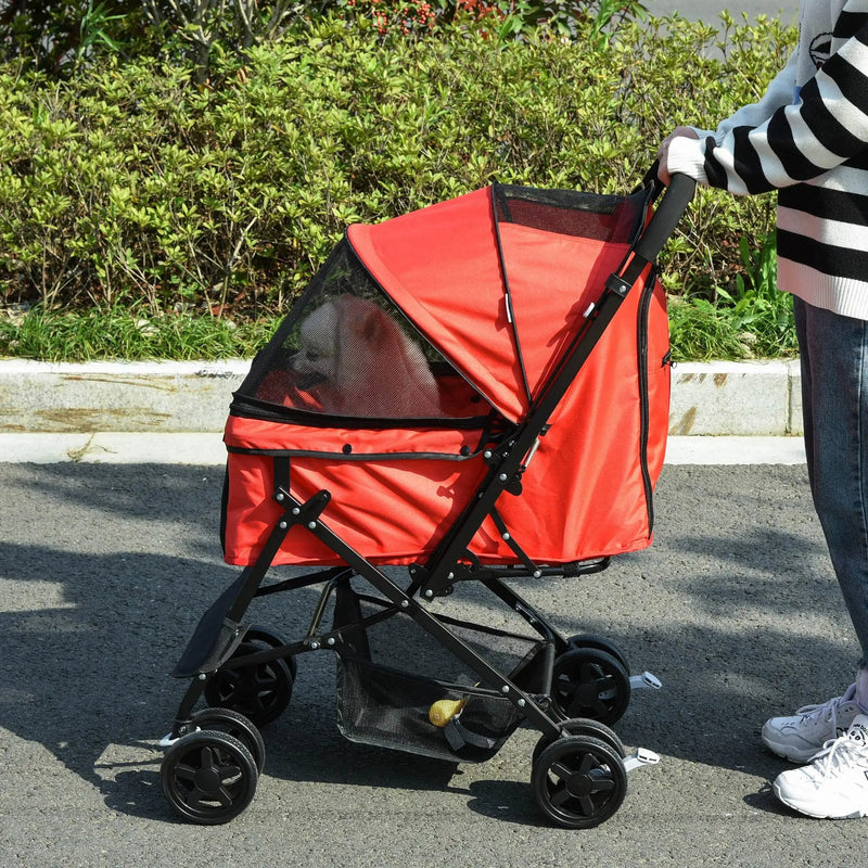 Poussette pour petit chien