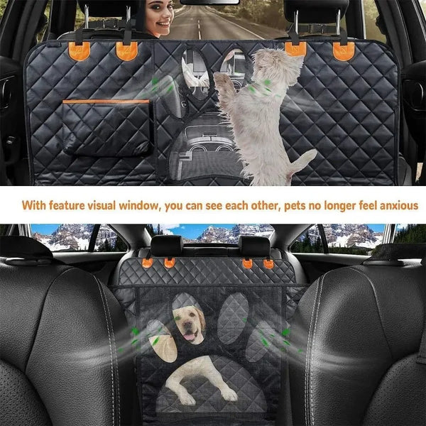 Housse De Siège Auto Pour Chien Fiat 500X 2014-2025 - Protection Antidérapante, Lavable - 12
