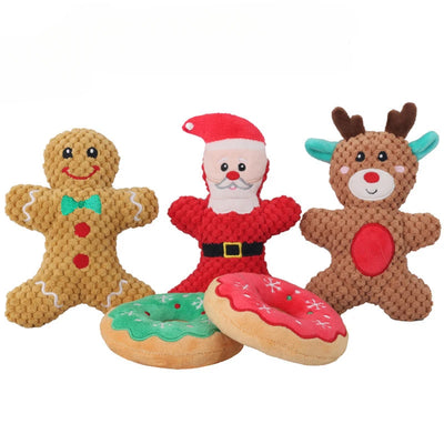 Jouets Peluche de Noël Grinçants Chien