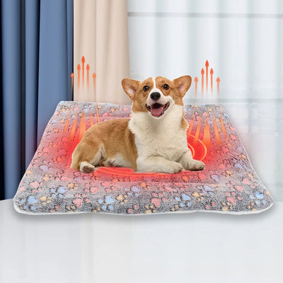 Coussin Chien Flanelle Epaisse Moelleux