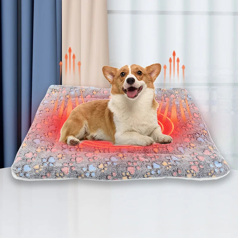 Coussin Chien Flanelle Epaisse Moelleux