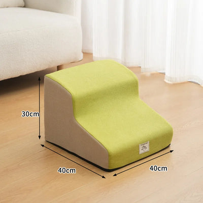 Escalier pour Chien Velours Mousse 2-3 Marches Petit Chien