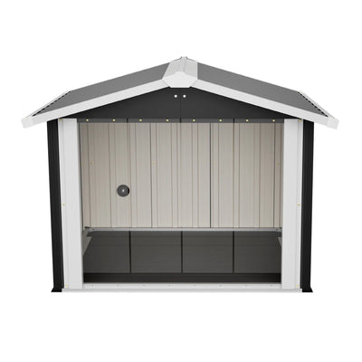 Niche Chien Métal Extérieur Anti-UV Ventilée 102x91x84 cm