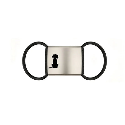 Médaille Silencieuse Coulissante Gravée pour Chien