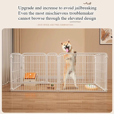 Enclos Modulable pour Chien d'Intérieur Haut et Robuste