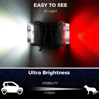 Lumière LED de Sécurité Aluminium pour Chien