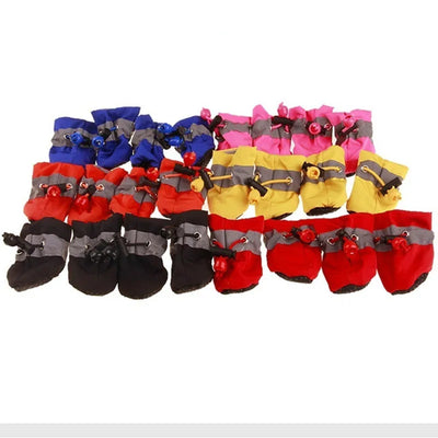 Chaussures Imperméables Pluie Chien Antidérapantes
