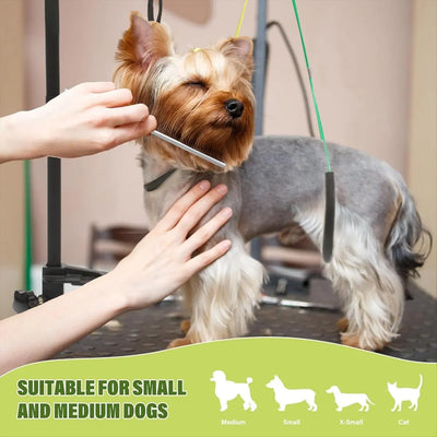 Potence de Toilettage avec Hamac et Supports de Hanches Chien