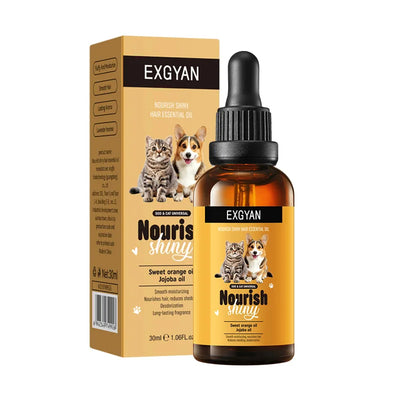 Huile Soin Pelage Chien Orange Douce et Jojoba 30 ml