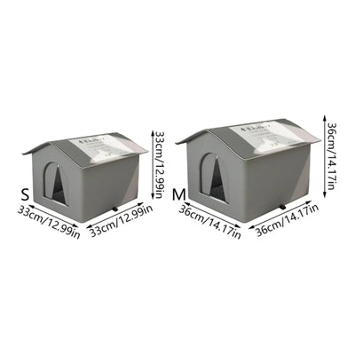 Niche Extérieure Quatre Saisons Coupe-Vent Petit Chien et Chat