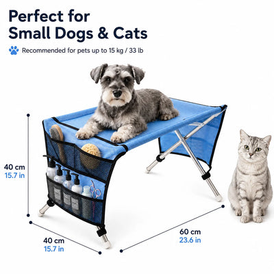 Table de Toilettage Portable Petit Chien et Chat
