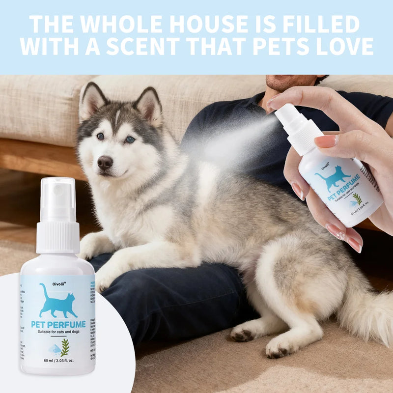 Parfum pour Chien Format Voyage 60 ml, Fruité et Floral