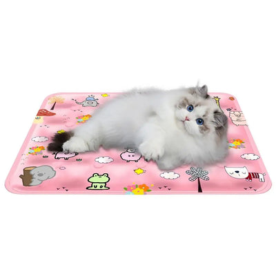 Tapis Rafraîchissant Chien 40x50 cm Lavable Petits Chiens
