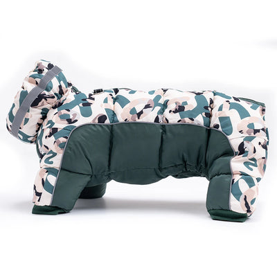Manteau Imperméable Combinaison de Neige Chaude Chien Moyen
