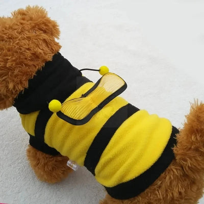 Déguisement Abeille Polaire Capuche pour Chien