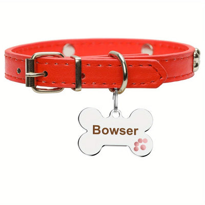 Médaille Gravée Motif Patte pour Chien