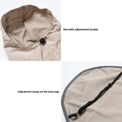 Doudoune Imperméable Réfléchissante Grand Chien