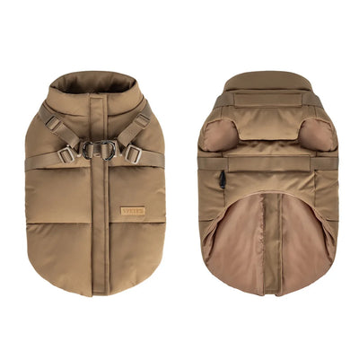 Manteau d'Hiver Harnais Intégré Chien Grande Taille