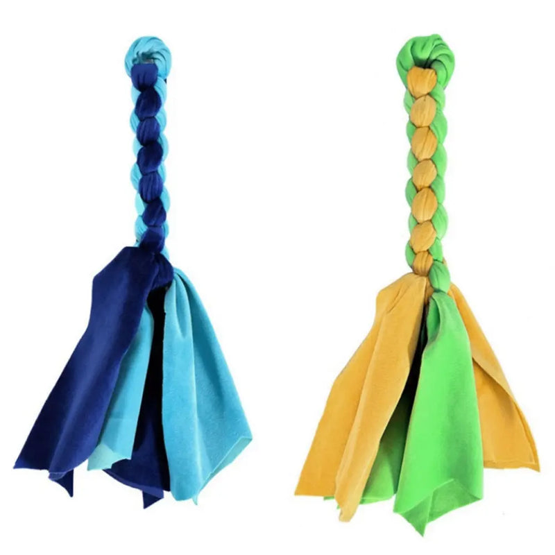 Flirt Pole Chien Perche Courte 68 cm Jouet en Polaire