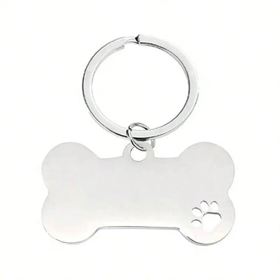 Médaille Gravée Double Face Inox pour Chien