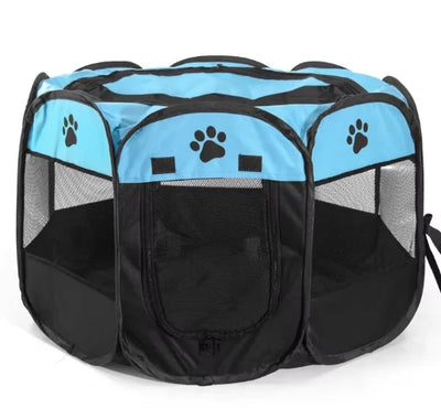 Tente pour Chien Octogonale Niche Pliable Montage Rapide
