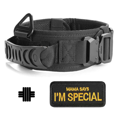 Collier Tactique Militaire Poignée Gros Chien