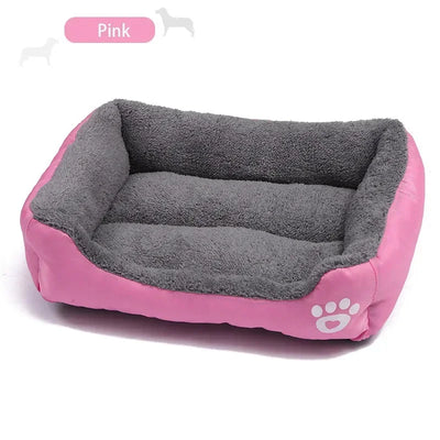 Panier Rectangulaire pour Chien Bords Rembourrés Lavable 6 Tailles