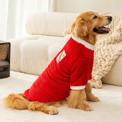Sweat à Capuche Polaire Golden Retriever