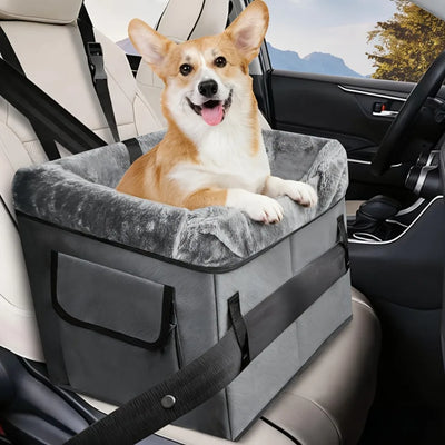 Siège Auto Rehausseur Voiture pour Petit Chien 9 kg