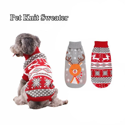 Pull de Noël Moche Renne pour Chien