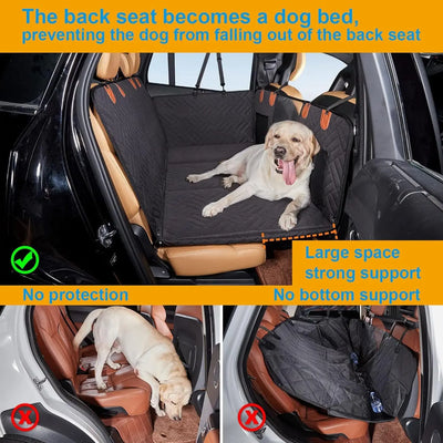 Protection Siège Voiture Chien avec Plateforme Extensible