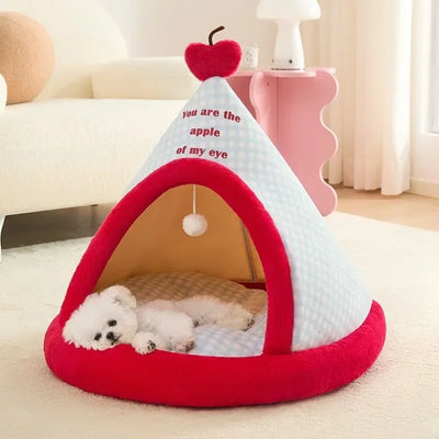 Niche d'Intérieur pour Chien Tipi Douillet 38 à 70 cm