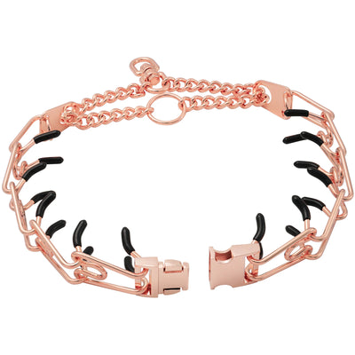 Collier Anti-Traction à Picots Acier Inoxydable Chien Tireur