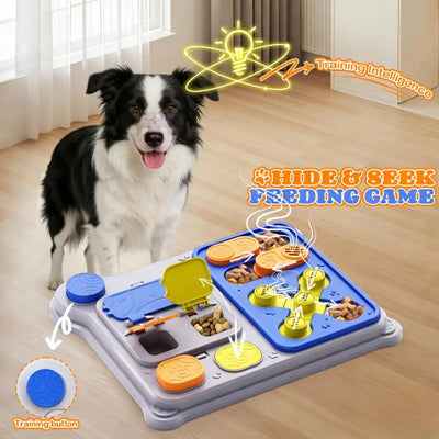 Jouet Puzzle Chien Niveau 2 Plateau Rectangulaire Friandises