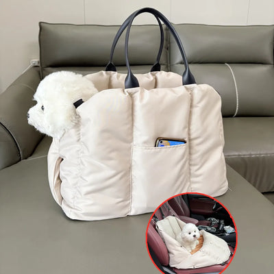 Siège Auto Sac de Transport Petit Chien Lavable 5 kg