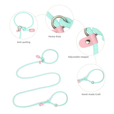 Laisse Mains Libres Canicross Corde Nylon Bandoulière 150 cm