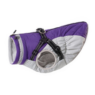 Manteau d'Hiver Chien Harnais Intégré Toutes Tailles