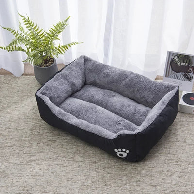 Panier Rectangulaire pour Chien Bords Rembourrés Lavable 6 Tailles